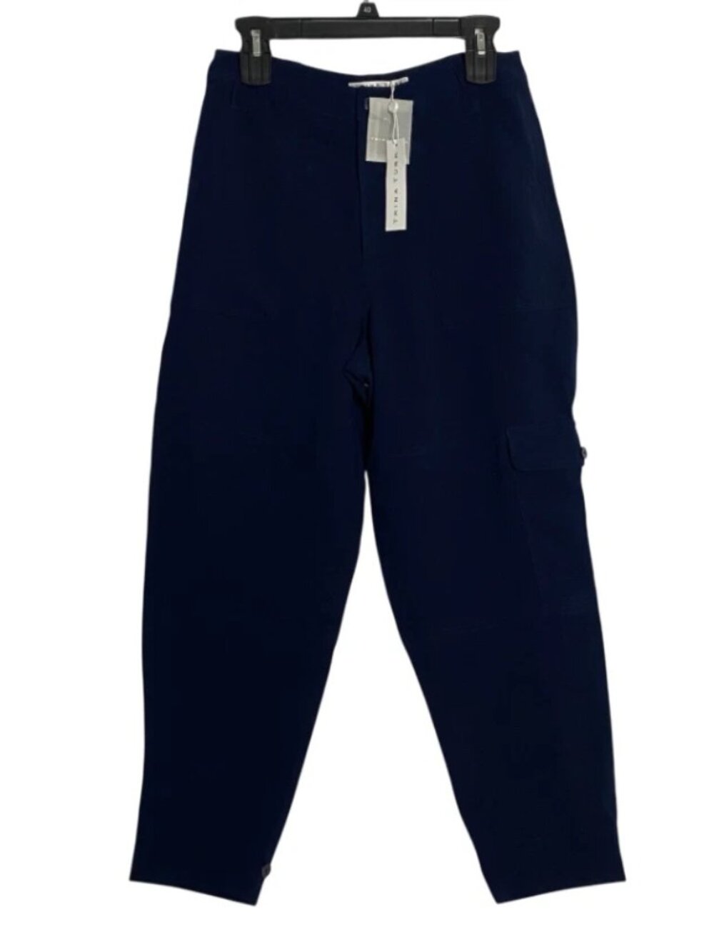 NWT Trina Turk Barrier Island Pant Womens Indigo Blue Casual Dress Size 4